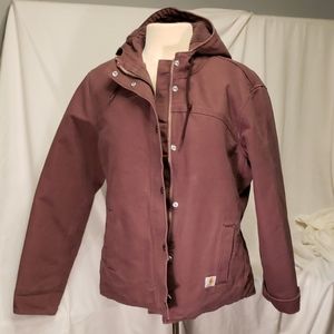Carhartt Fleece lined Heavy canvas jacket
